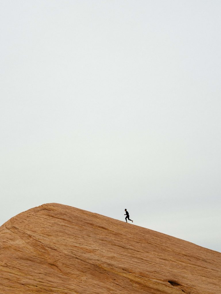 run on a mountain